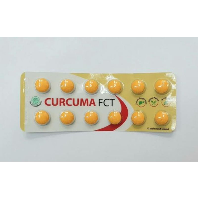 Curcuma FCT tablet isi 12