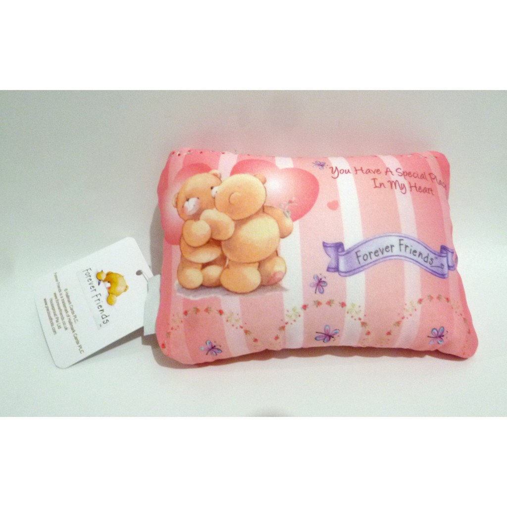 Boneka Forever Friends Teddy Bear Original Hallmark UK Mini Pillow Plush