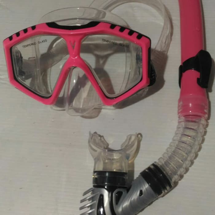 SNORKEL - SNORKELING - DRY - SILICONE - MERK SEAL - ORIGINAL - GROSIR