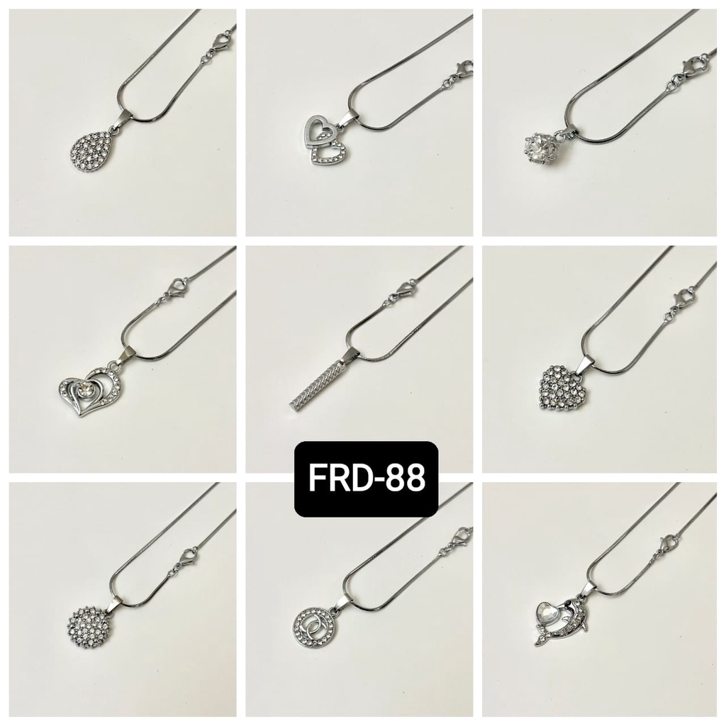 KALUNG LIONTIN WANITA TERLARIS TERMURAH BYK PILIHAN MODEL LAINNYA KK  (COD)