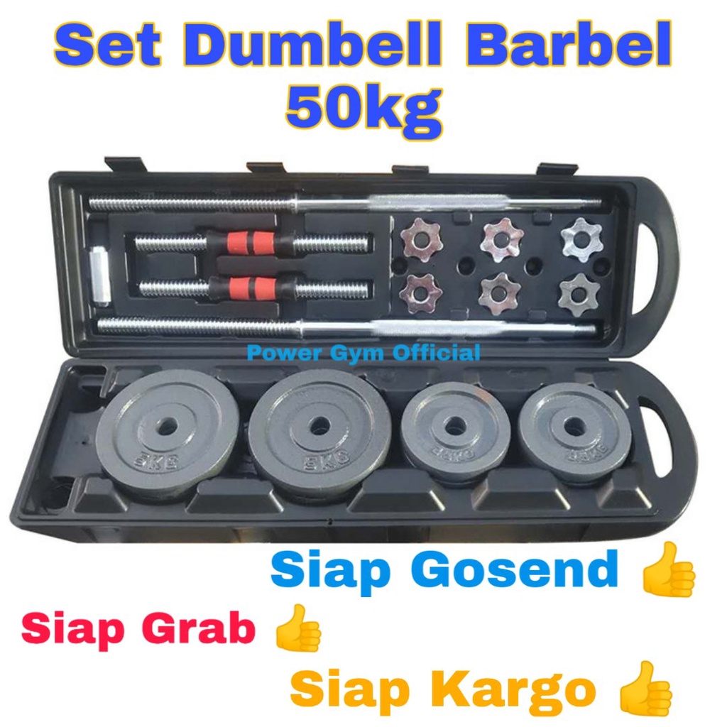 Dumbell Set 50kg Termurah 