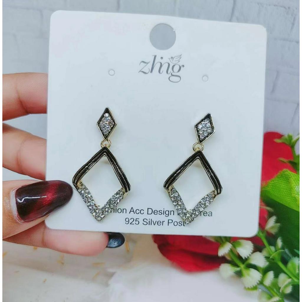 Anting Permata Cantik Perhiasan Fashion Y008 Y009