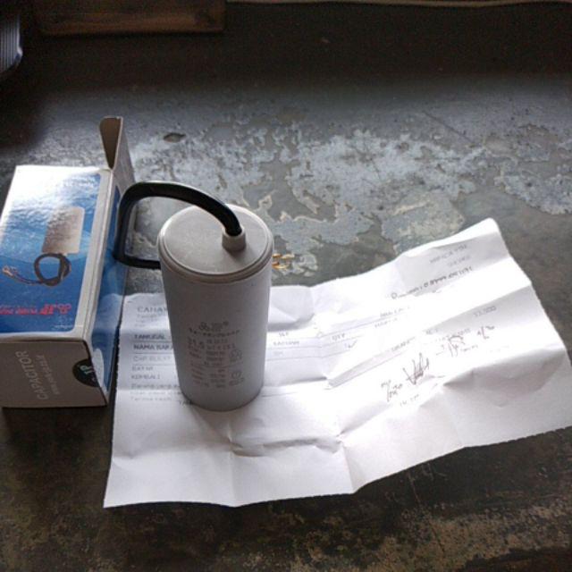 Grosir - Kapasitor Kabel - 31.5 Uf /450v - Capasitor - Jp