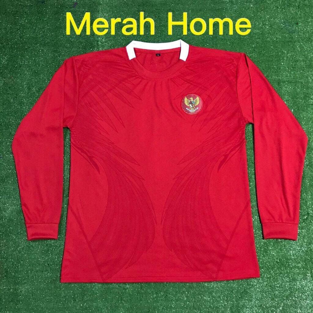 Kaos Timnas Indonesia Lengan Panjang