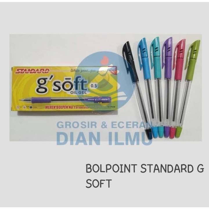 

BOLPOIN STANDART G SOFT OIL GEL 0.5 HITAM