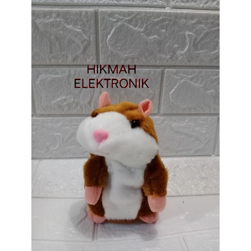 talking hamster/hamster berbicara/boneka bicara