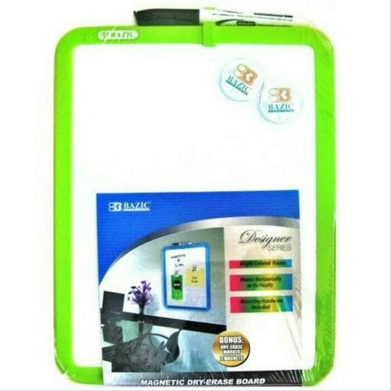 

Papan tulis putih Magnetic whiteboard 22x29cm