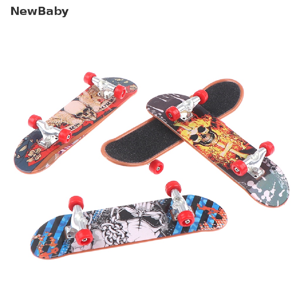 Mainan Skateboard Jari Mini Bahan Plastik Untuk Anak