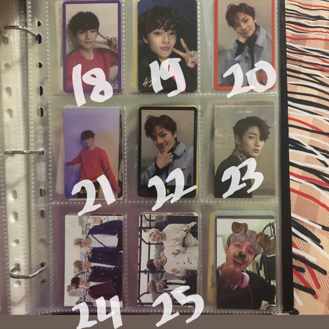 Stray Kids I.N / Jeongin Photocards Official YELLOW WOOD, MIROH