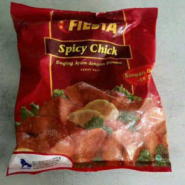 

Fiesta Spicy Chick 500g [Khusus Gosend/Grab Surabaya]