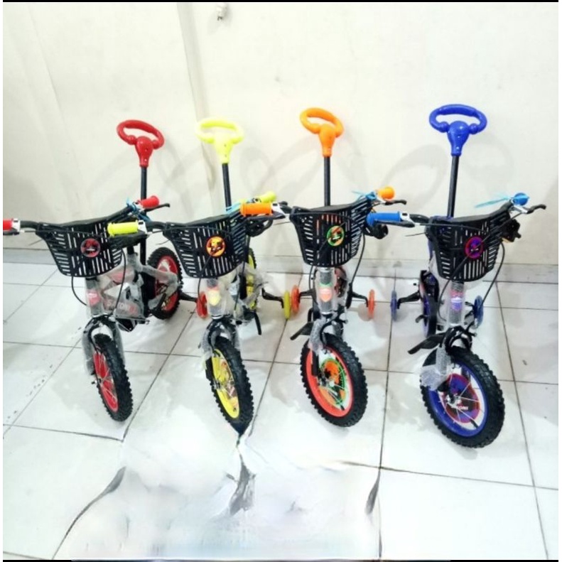 Sepeda Bmx 12 Sakoni Dorongan Anak Laki