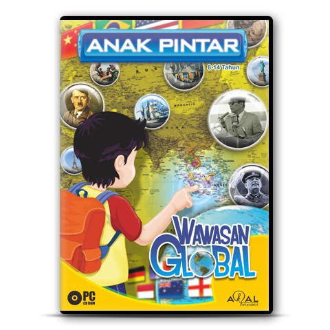 CD Anak Pintar Wawasan  global Akal Interaktif
