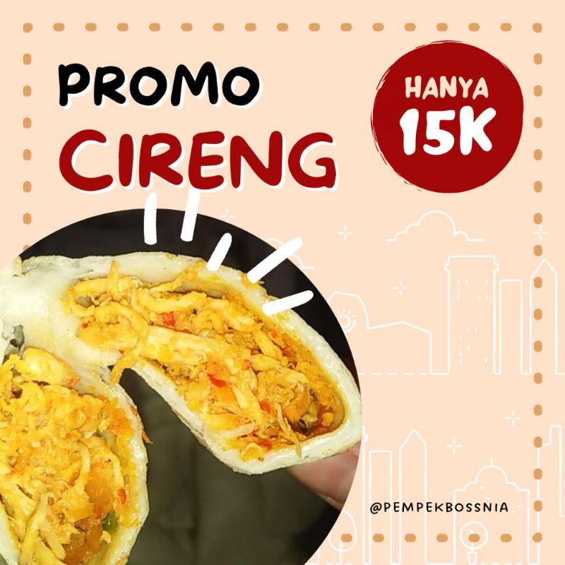 

Cireng Isi ayam pedas