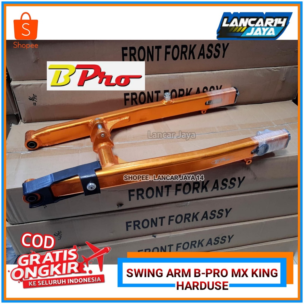 Swing arm bpro jupiter mx king hard use tidak lubang gold