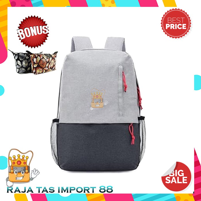 Mantap Boy Backpack - Schoolgirl Korean Version Harajuku Ulzzang High School Student Campus Bac C146