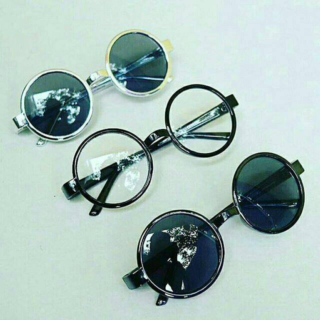 Kacamata Boboho Anak Laki Laki/ Kacamata Bulat Anak/ Kacamata  Boboho Bayi/ Kacamata Hitam Anak