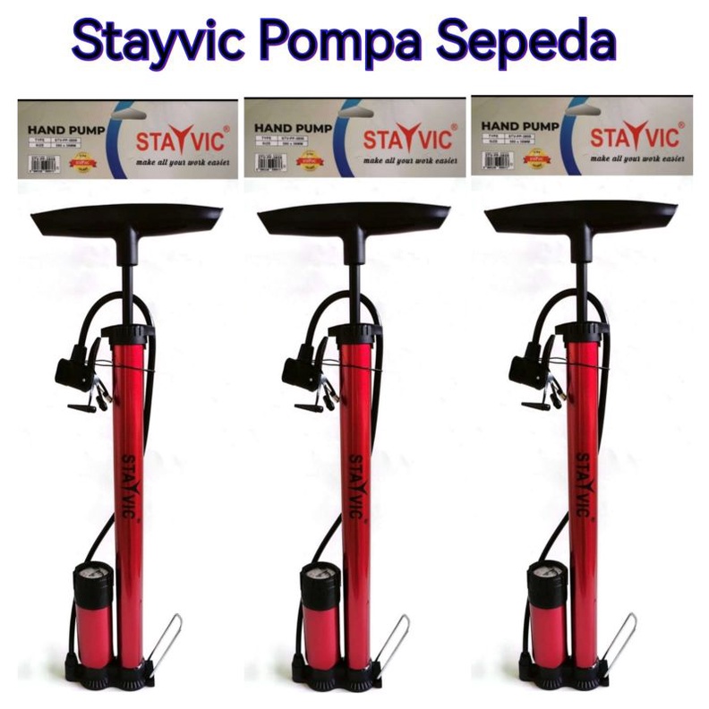 Stayvic Pompa Ban Angin Manual Sepeda Motor