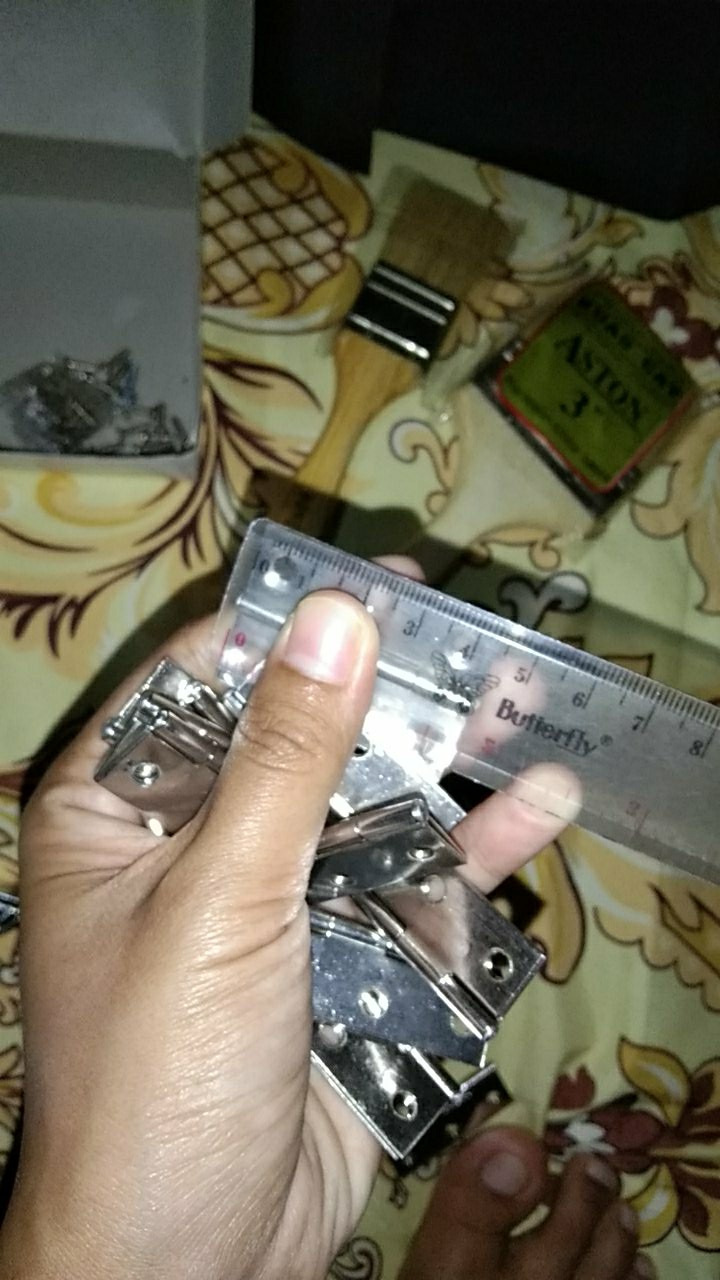 Engsel Pintu Plat Panjang 2 2.5 3 Inch Kandang Kotak Gerobak