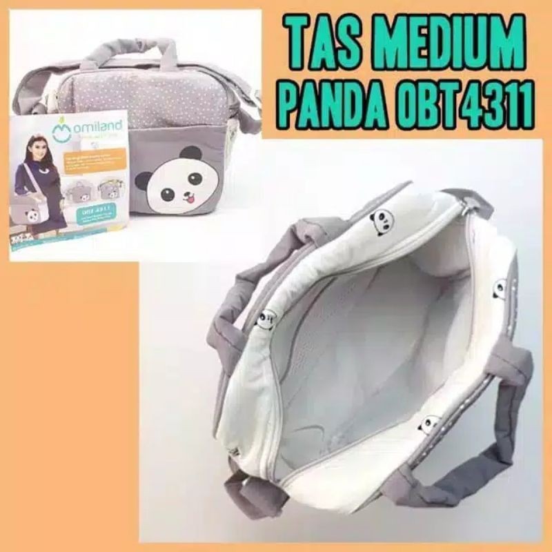 Tas bayi Kecil.medium besar panda series omiland OBT 4311/ Perlengkapan bayi baru lahir