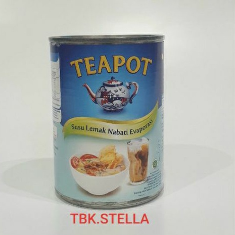TEAPOT SUSU EVAPORASI EVAPORATED MILK 390 GR