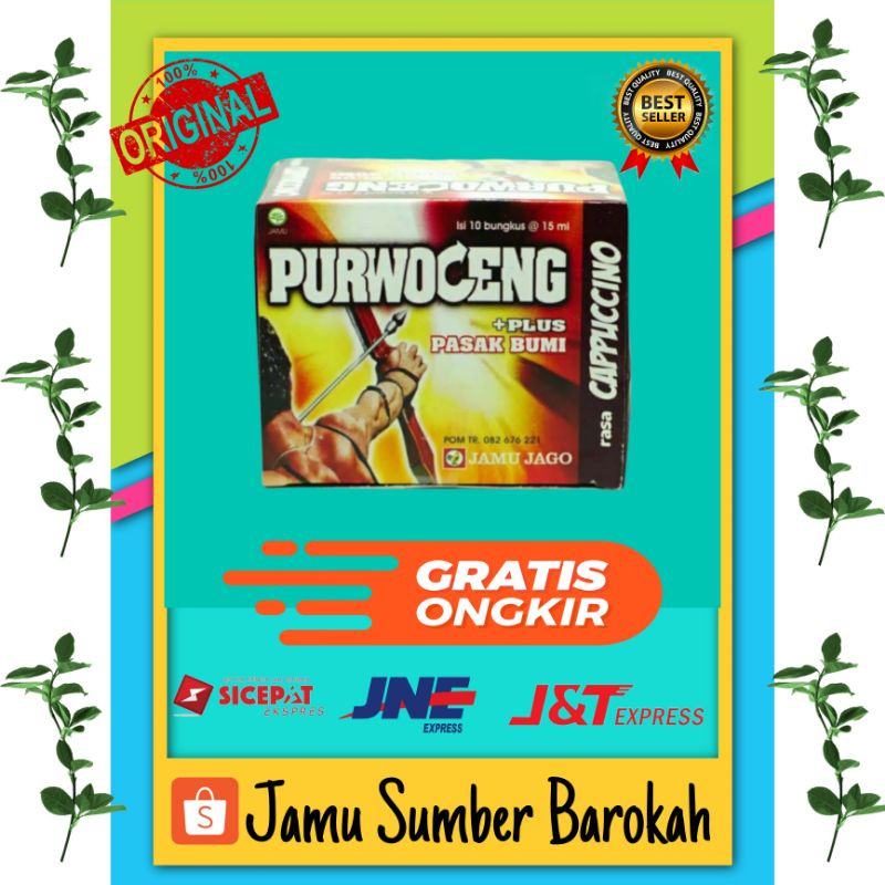 jamu purwoceng cair 1 pack 10 sachet jamu jago original