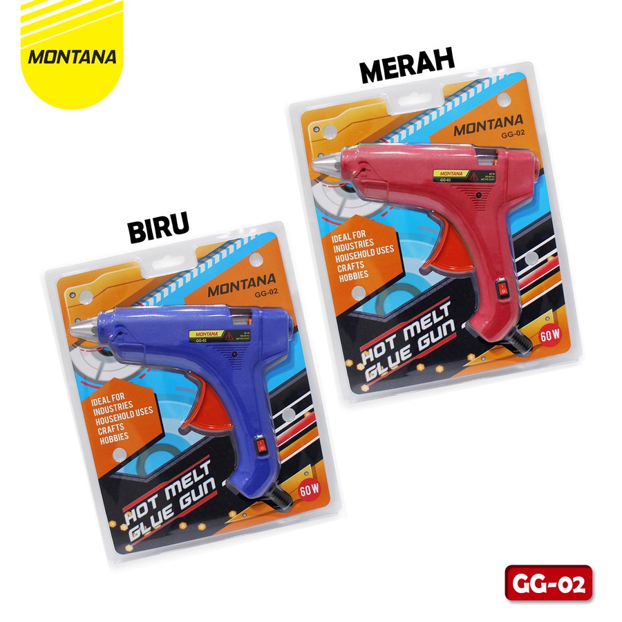 Glue Gun / Lem Tembak Montana GG-02 / 60 Watt