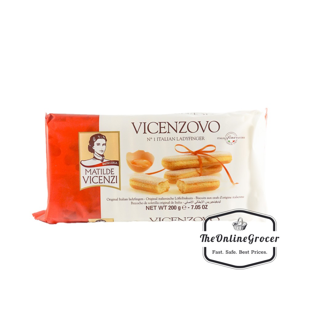 Vicenzi Ladyfinger Biscuit Italia - Biskuit Tiramisu 200gr