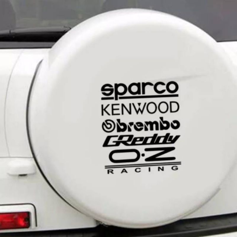 Stiker Sponsor Racing 1 set//Cutting Stiker Sponsor Racing