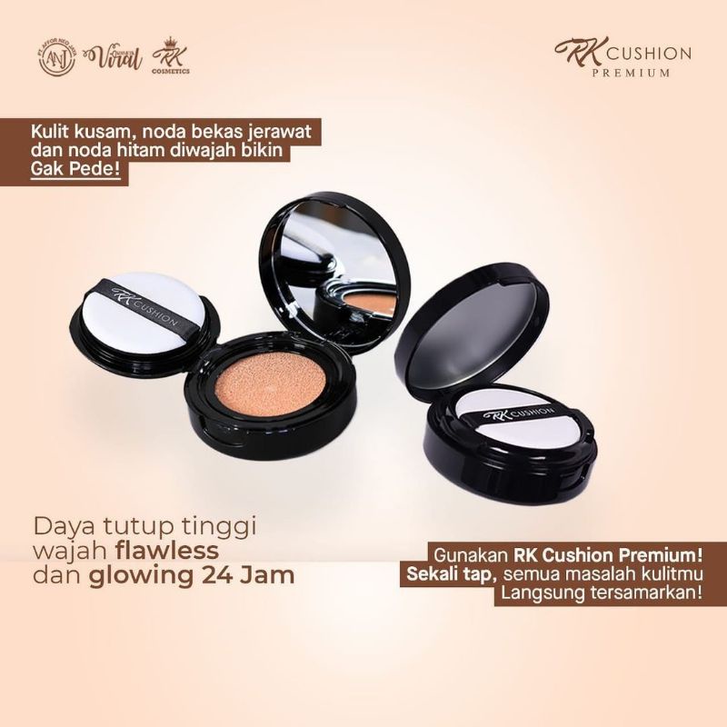 RK CUSHION PREMIUM / RK Glow Cushion / bedak RK Glow