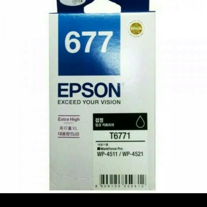 Tinta Epson T6771 black original WP-4521