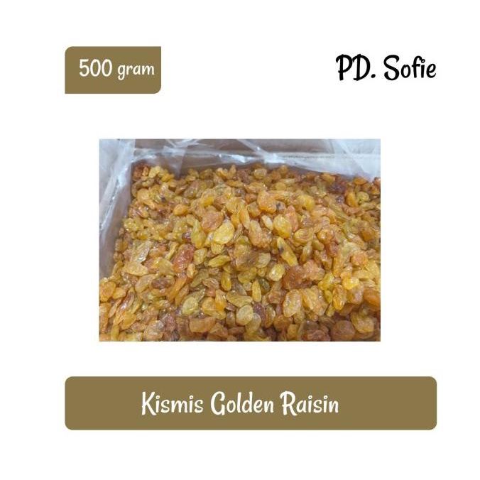 

siap kirim] Kismis asam/ kurma golden raisin 500gr