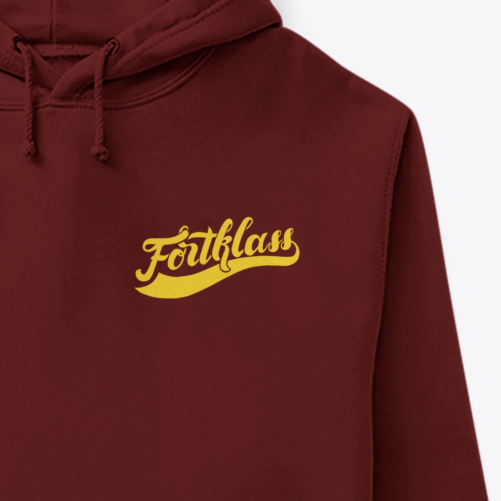 HIPNOP Outerwear Unisex Hoodie TAKO Maroon