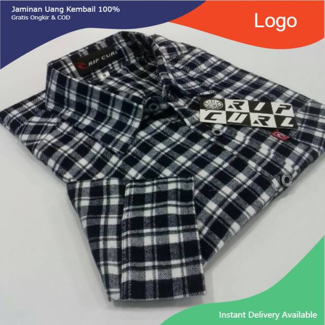 Kemeja Pria Kemeja Flanel Kemeja Ripcurl 019