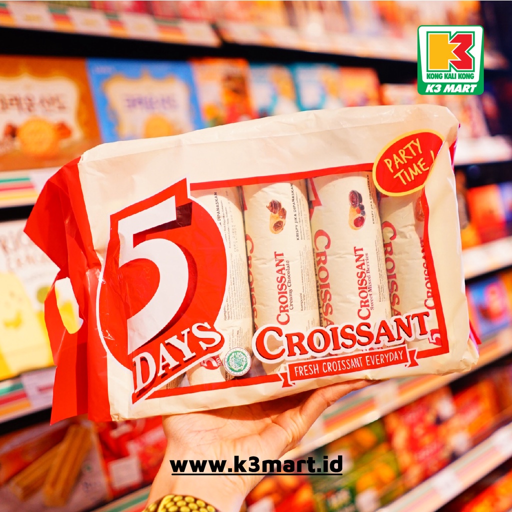 

5 Days Croissant Party Pack 5s 300gr