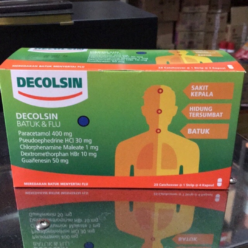 Decolsin Kapsul (1 Box = 25 Strip)