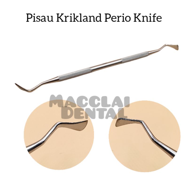 KRIKLAND KNIFE PERIODENTAL / PISAU PERIO KRIKLAND