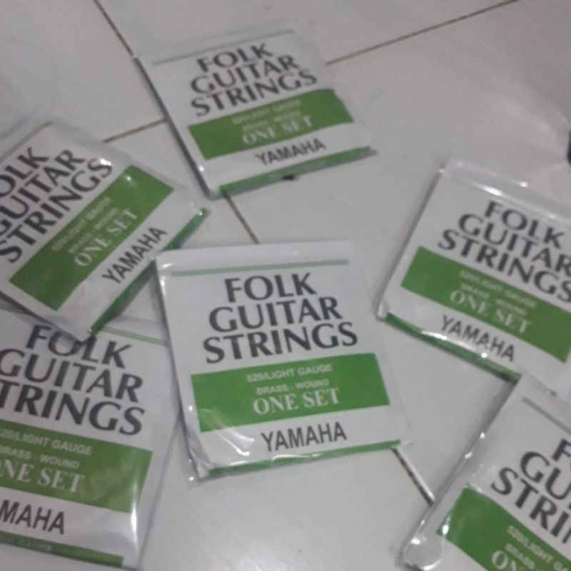 senar gitar akustik string yamaha 1 set lengkap