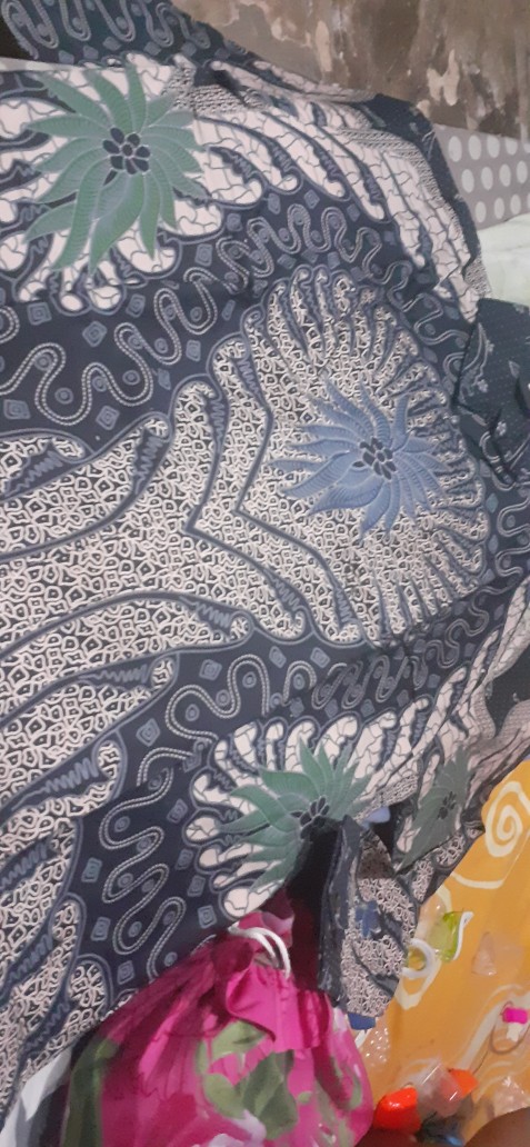 Dirgantara Panjang Kemeja Batik Pria Full Furing Batik Solo Pria Lengan Panjang