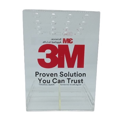 Akrilik Stand Tempat Komposit 3M USA Rak Penyimpan Komposit Veneer