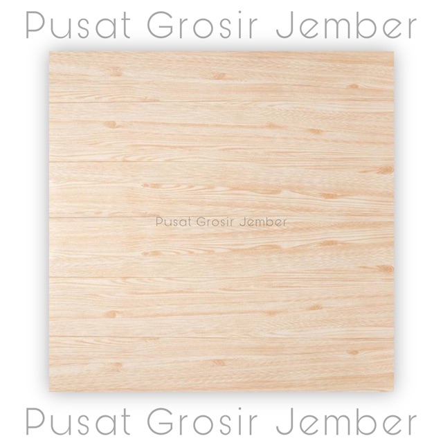 WALLFOAM DIY 70x70CM TEBAL 5MM MOTIF KAYU