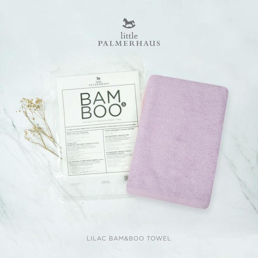 Makassar ! Towel / Handuk Bam &amp; Boo Bamboo Little Palmerhaus Big Size 70 x 140 Cm