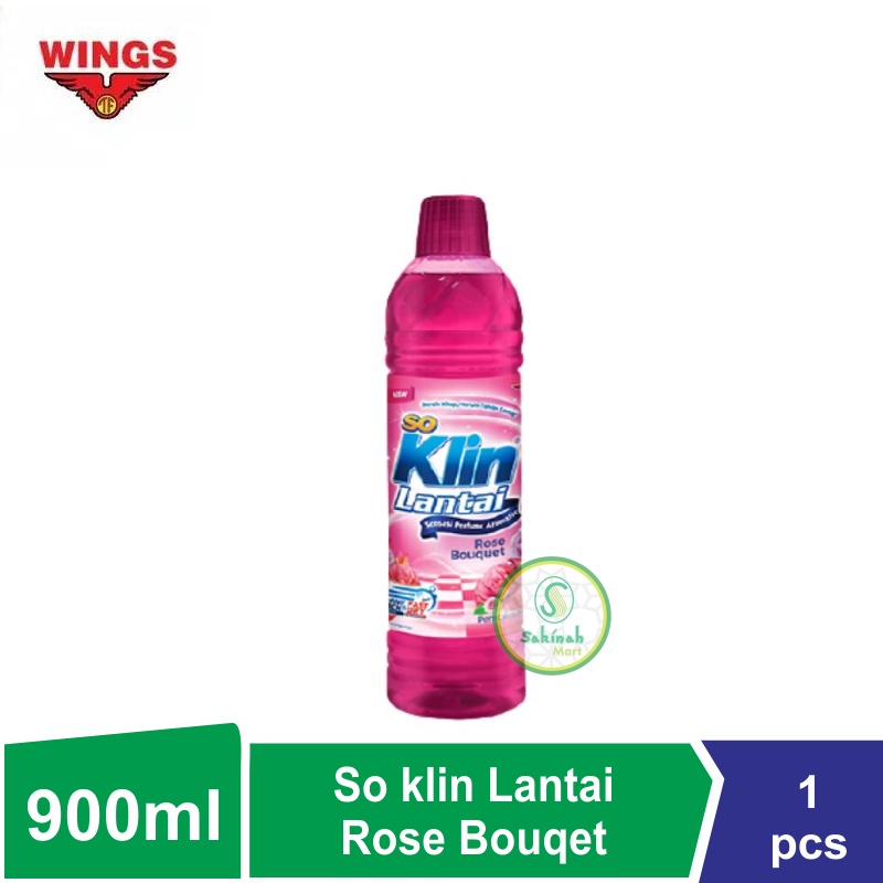 So Klin Pembersih Lantai Kemasan Botol 900ml