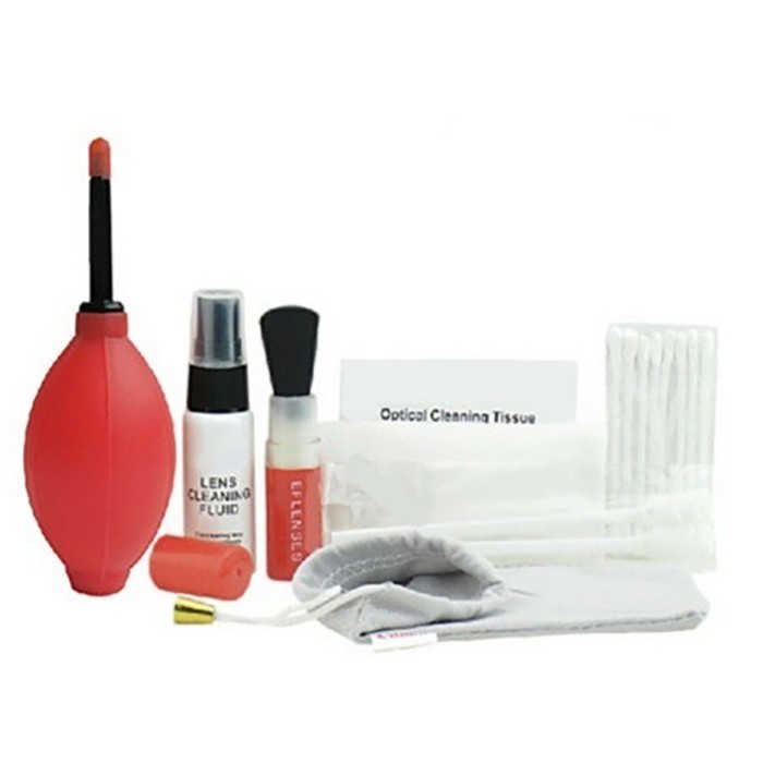 Set Pembersih Lens Lensa Cleaning Kit Kamera DSLR Action Camera Blower Brush Spray Cleaner Canon