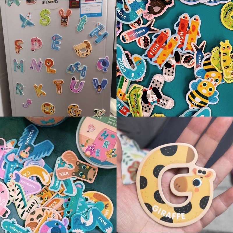 gwiz multifunction letter number magnet mainan edukasi anak