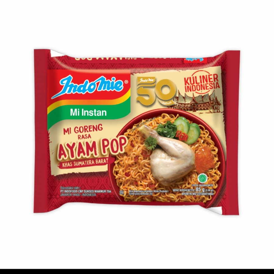 

Indomie Goreng Ayam Pop - Mi Instan