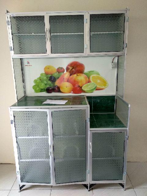 Rak Piring 3pt Alumunium Keramik