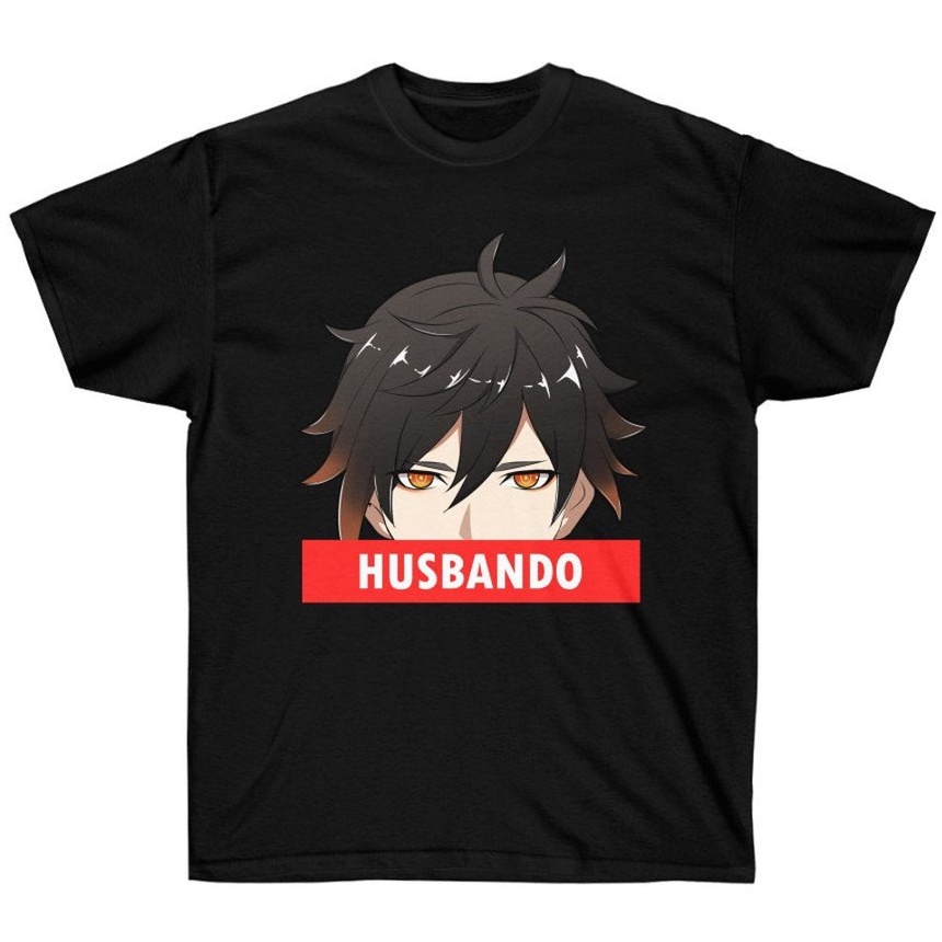 Tshirt Genshin Impact Zhongli as Husbando Kakkoi Character