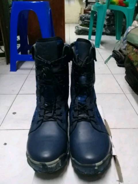 Sepatu pdl tni AU/sepatu doreng asli jatah