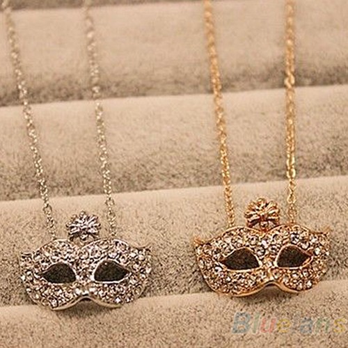 SHW- kalung cantik model terbaru kalung import topeng rubah