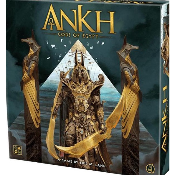 Ankh: Gods Of Egypt Board Game Kickstarter Edition All In Full Pledge